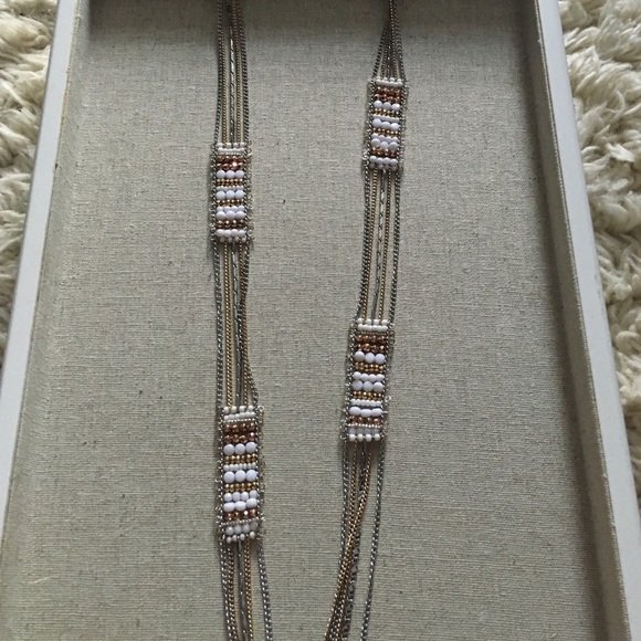 Stella & Dot Beaded Chain Necklace