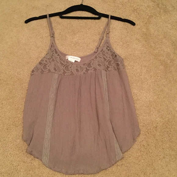 brown tank top never worn