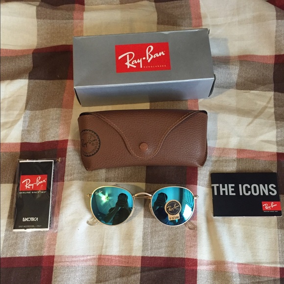 NEW Round Metal Ray-Ban 3447