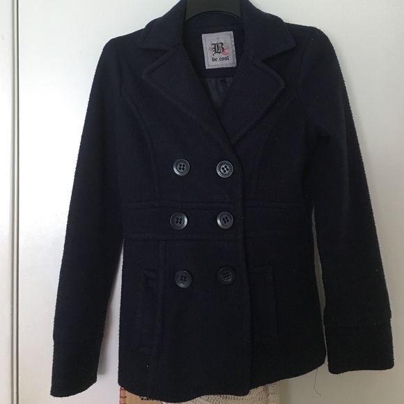 Blue peacoat