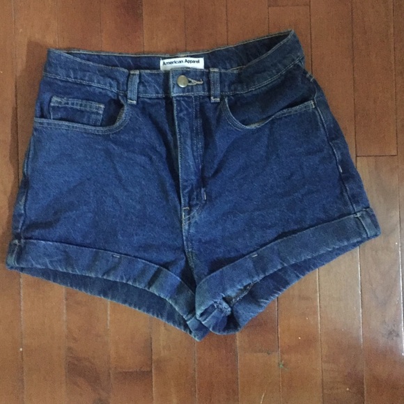 American Apparel High Waisted Shorts