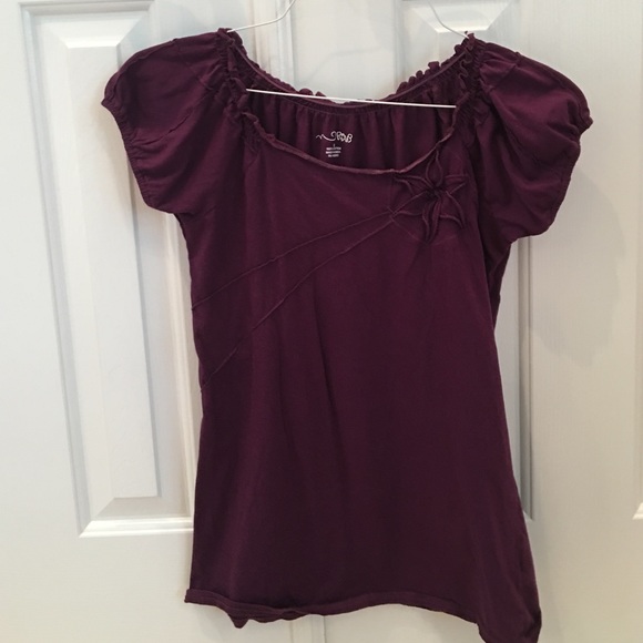 Purple shirt