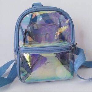 Holographic Mini Backpack