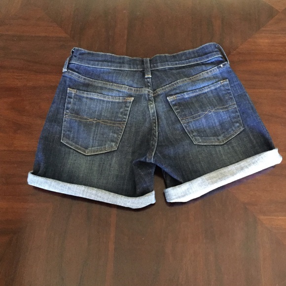 Lucky Brand "The Roll Up" dark wash jean short - Picture 4 of 4
