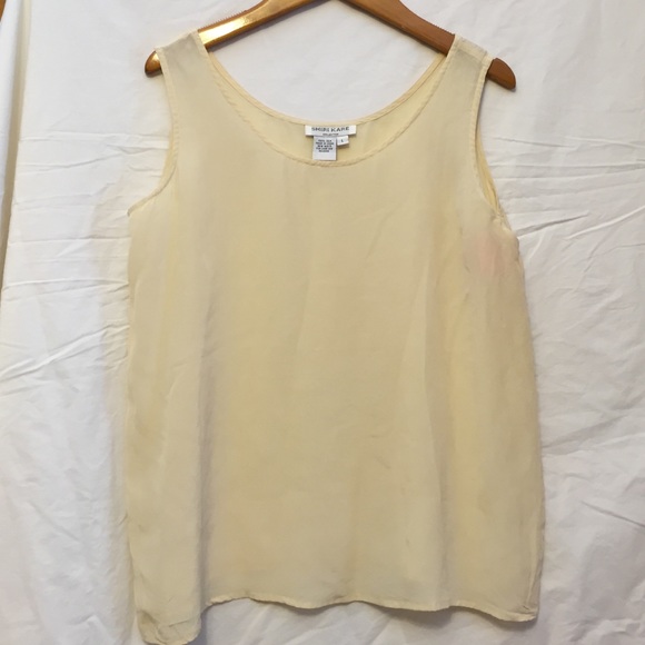 Vintage Silk Tank Top - Picture 1 of 2