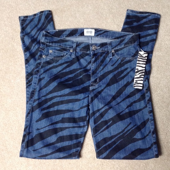 NWT Hudson Jeans Mid Rise Nico Super Skinny Sz 28