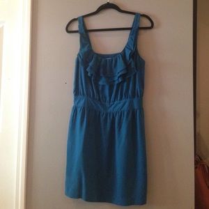 LOFT dark turquoise dress
