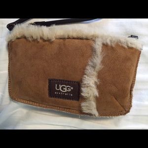 Ugg Suede Wristlet