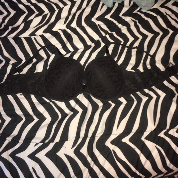 Victoria's Secret black Demi bra