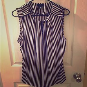 Striped Sleeveless Top