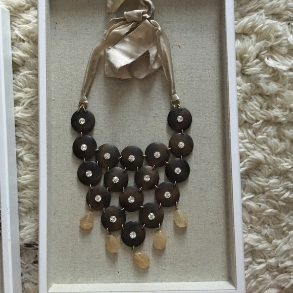Stella & Dot Beaded Statement Necklace