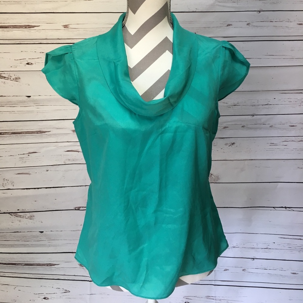 Banana Republic cowlneck blouse