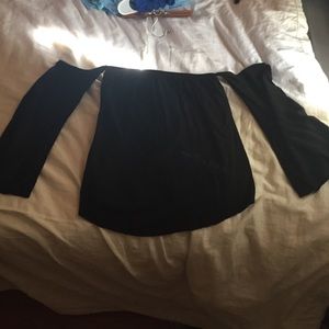 Open Shoulder Tobi Blouse