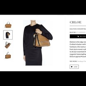 Chloe Dalston medium shoulder bag - teak