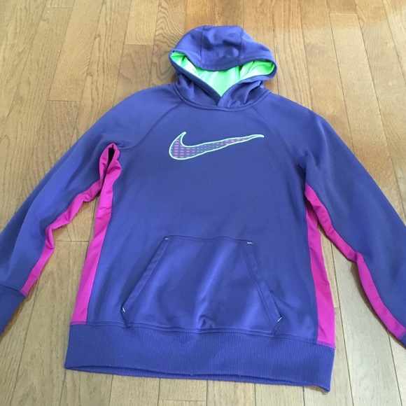 Purple Nike hoodie