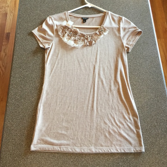 Ann Taylor t-shirt with embellishment