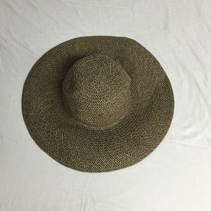 Tan floppy sun hat