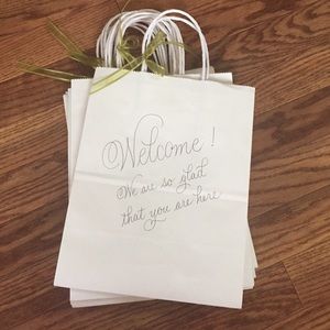 Wedding favor bags