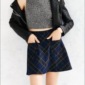PLAID SKIRT UO SO CUTE