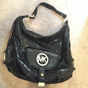 Michael Kors Python hobo bag
