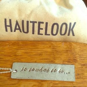 Alisa Michelle Design "it is what it is" necklace