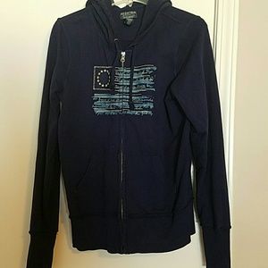 Ralph Lauren zip up hoodie