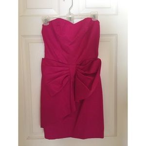 Hot Pink Sweetheart Dress