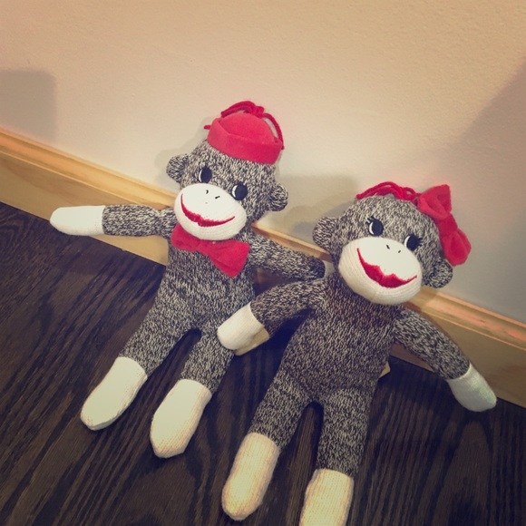 Sock monkeys!
