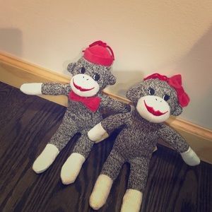 Sock monkeys!