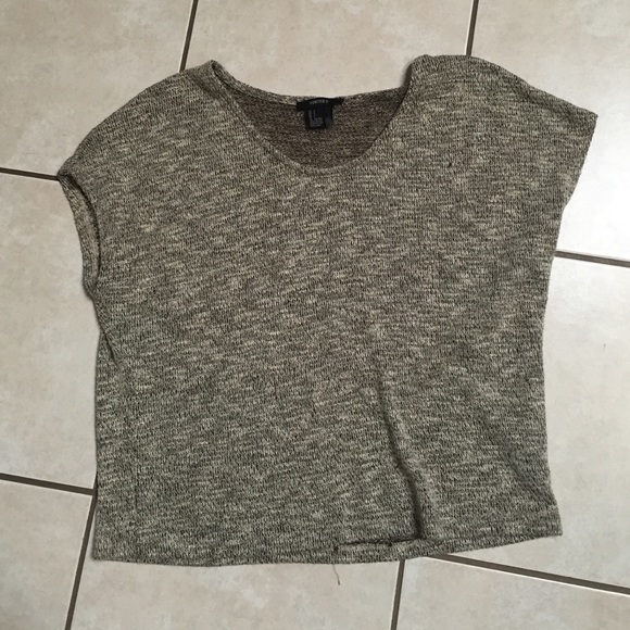 Woven Crop Top