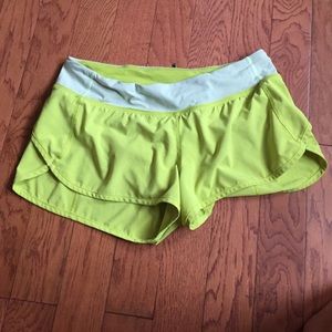 Lululemon speed shorts