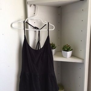 Black loose romper
