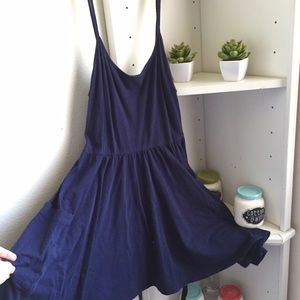 Blue dress