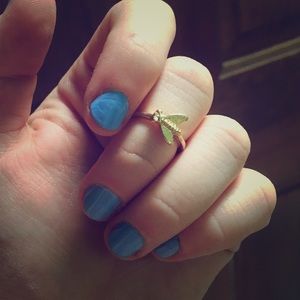 Adorable 🐝 honey bee midi ring 🐝