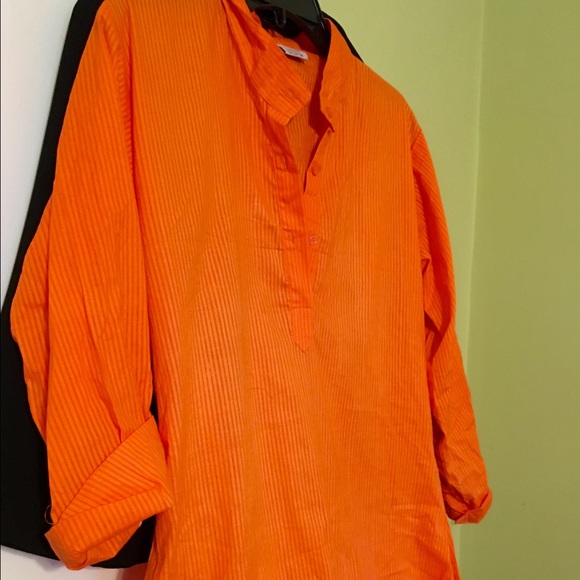Pretty LIGHTWEIGHT Orange Tunic