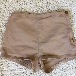 high rise shorts