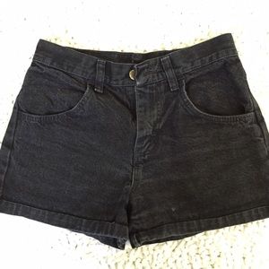 High rise shorts
