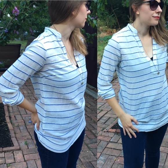 J. Crew Tops - SOLD✔️ J. Crew Shirt or Swim Cover-up