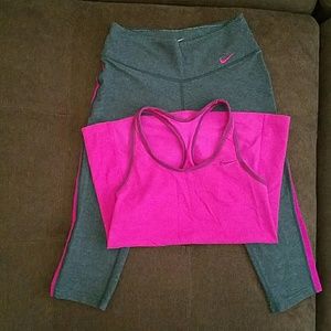 Nike Capris & Tank Set