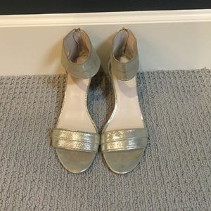 Nine West Gold sandals