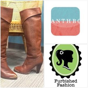 Anthropologie Leather Boots Anthropologie Leather Boots