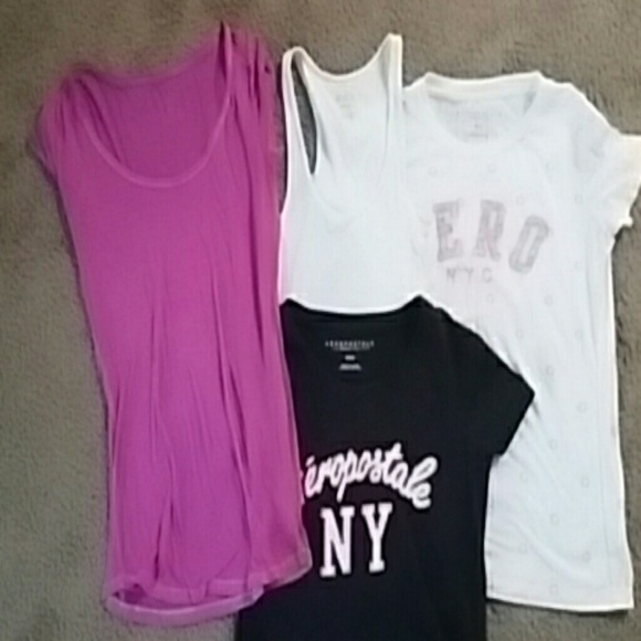 Shirts 4 sizes medium, small, xs