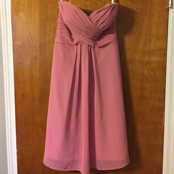 Dusty rose dress