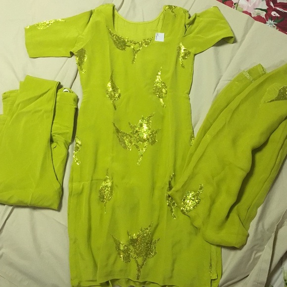 Traditional Indian pajami suit