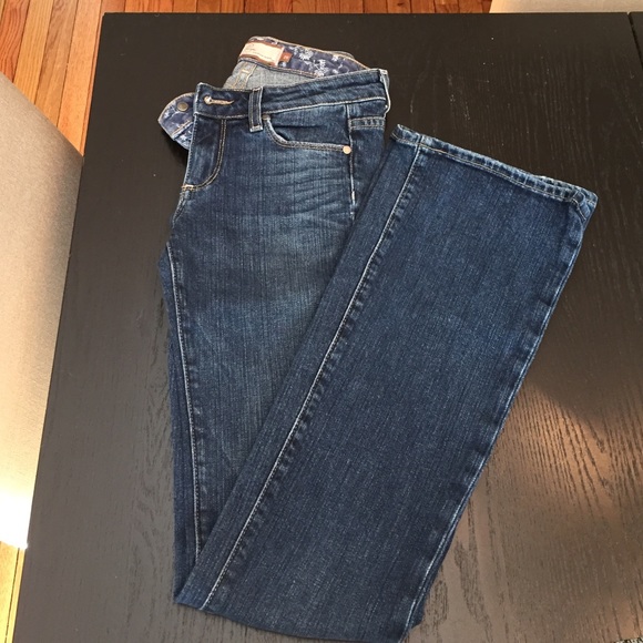 Paige premium denim jeans boot cut sz 25