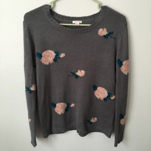 Floral Xhilaration Sweater