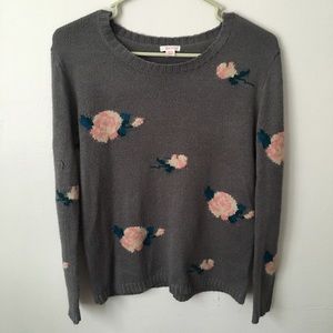 Floral Xhilaration Sweater