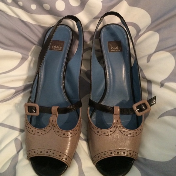 BIALA Italian leather sling bags