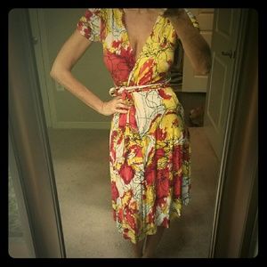 Saks Fifth Avenue wrap dress