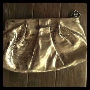 Stella and Dot limited edition metallic clutch